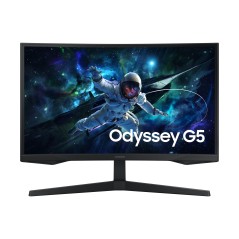 Samsung Odyssey G5 S27CG552EU 27" 2K Gaming Monitor - 2560 x 1440, 165Hz, HDMI & DisplayPort - Ultimate Gaming Experience!